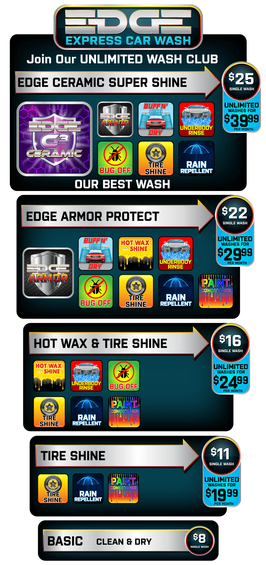 cocord-menu EDGE Express Concord Car Wash Menu